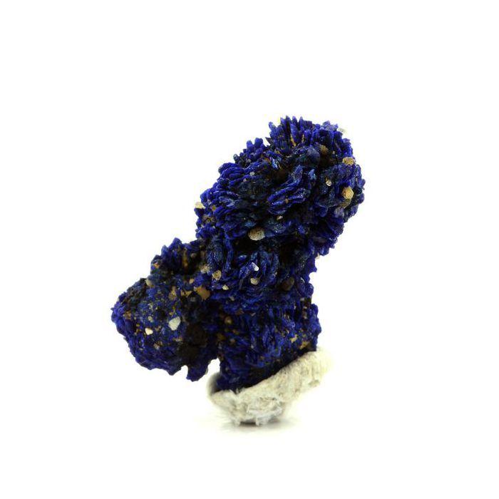 Pierres et Minéraux. Chessylite (Azurite). 19.0 ct. Chessy-les-Mines, France.