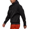 Y-3 FW22 Solid Color Small Logo Print Half Zip Pullover Long Sleeve Sweatshirt Men Sweatshirt Black HM5037