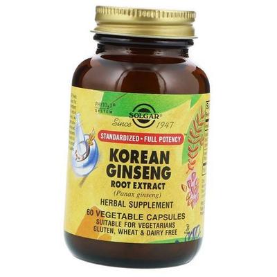 Ginseng, Korean Ginseng Root Extract, 60vegcaps (71313033)