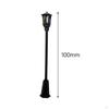 10 Pieces Lamppost Lamps, HO Scale, Miniature Landscape, Path Building Layout, Garden Model