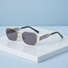 Fashion Sunglasses Small Frame Metal Sunglasses Non-polarized Fashion Accessory 