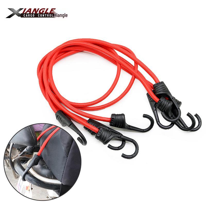 Elastic Motorcycle & Bicycle Cargo Strap - Reinforced Trunk Hook Rope for Luggage & Bundling