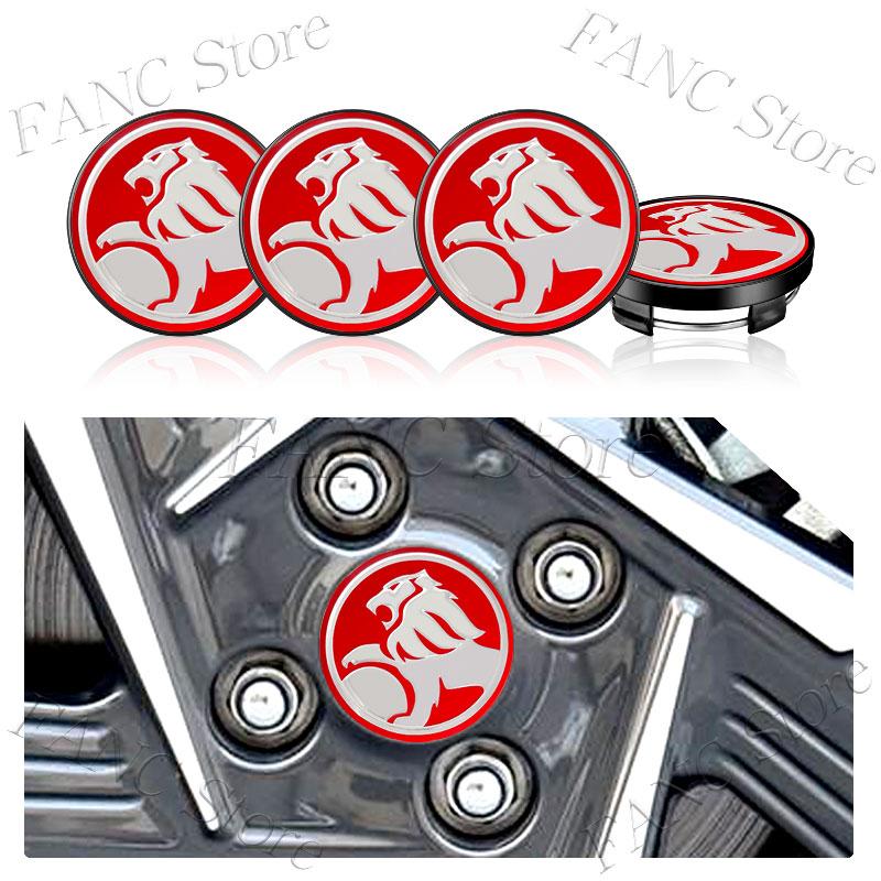 4Pcs 56/60mm Emblem Car Wheel Center Hub Cap Rim Cover Sticker For Holden Captiva HSV VE VT VX VU Commodor Colorado