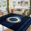 Club Brügge FC Design Kristall-Samt-Teppich Weiche Dekorationsmatte für Schlafzimmer Eingang
