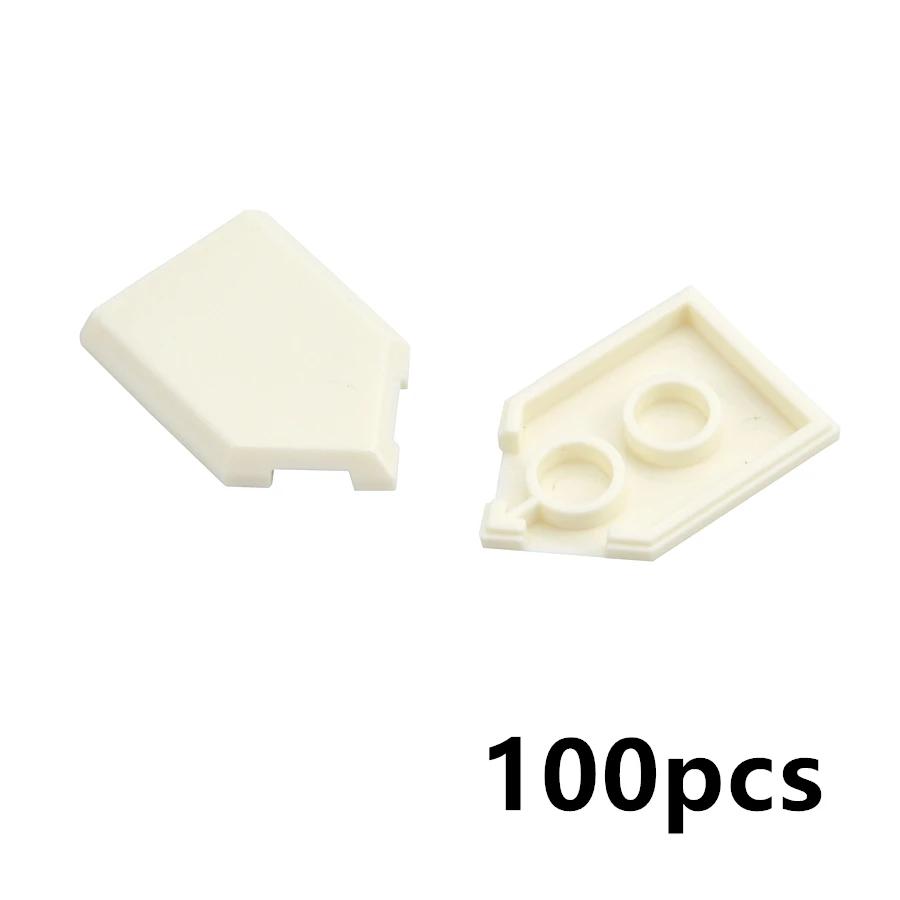 

Non-Toxic 100Pcs Moc Bricks 22385 2X3 Shield Light Panel Led 22385 2X3 Tile Building Blocks Diy Construction Toys Compatible With 3068