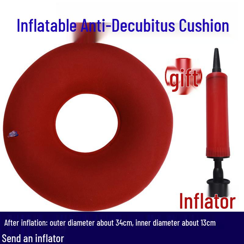 Elderly & Disabled Pressure Relief Inflatable Cushion for Wheelchairs & Bedridden Patients.