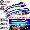 For BMW X3 X4 X5 X6 F25 F26 F15 F16 2014 2018 LED Dynamisk Blinklys Sekvensielt Side Speil Indikator Rullende Lys Lampe