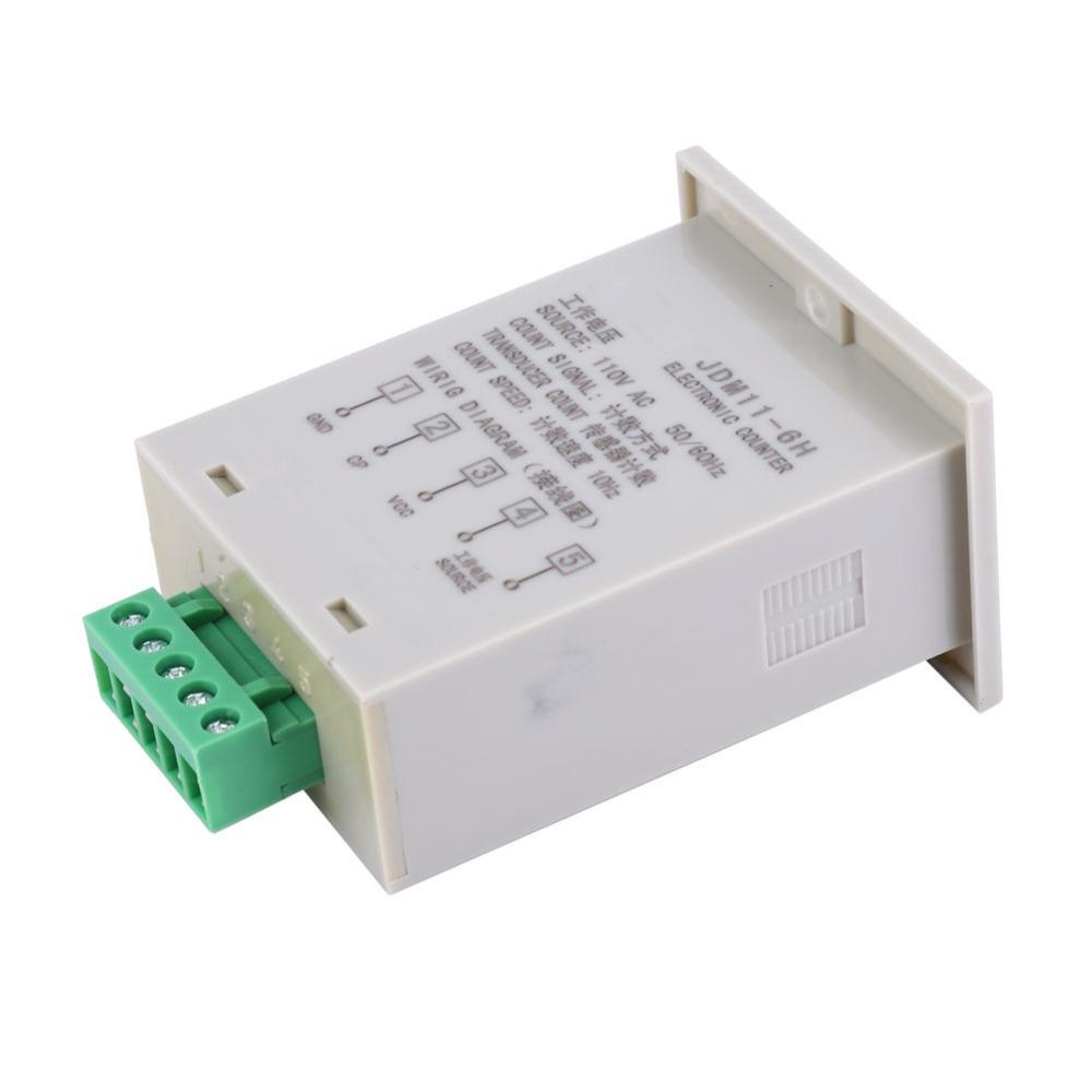 0-999999 Counting Range Electronic Counter Count Accumulating Totalizer  Traffic Monitoring