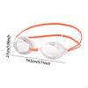 Silicone Swimming Goggles Eyewear Leakproof Clear View Double Straps Soft Glasses for Men