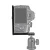 L Shape Camera Quick Release Plate Aluminum Tripod Mount Vertical Grip Holder