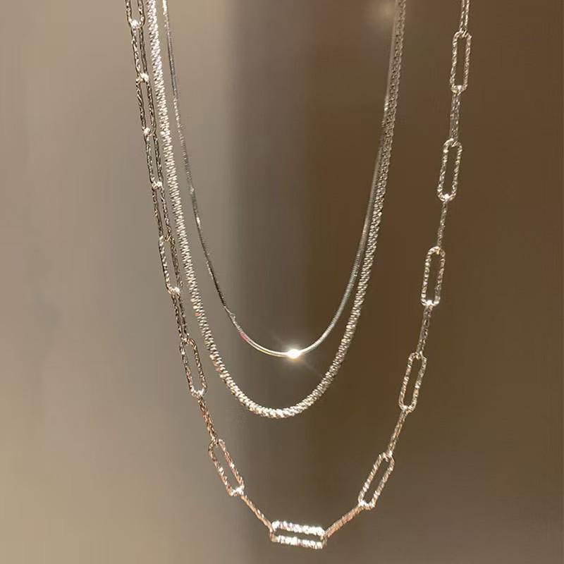 Starry River Snake Chain Necklace for Women - Brilliant European & American Design