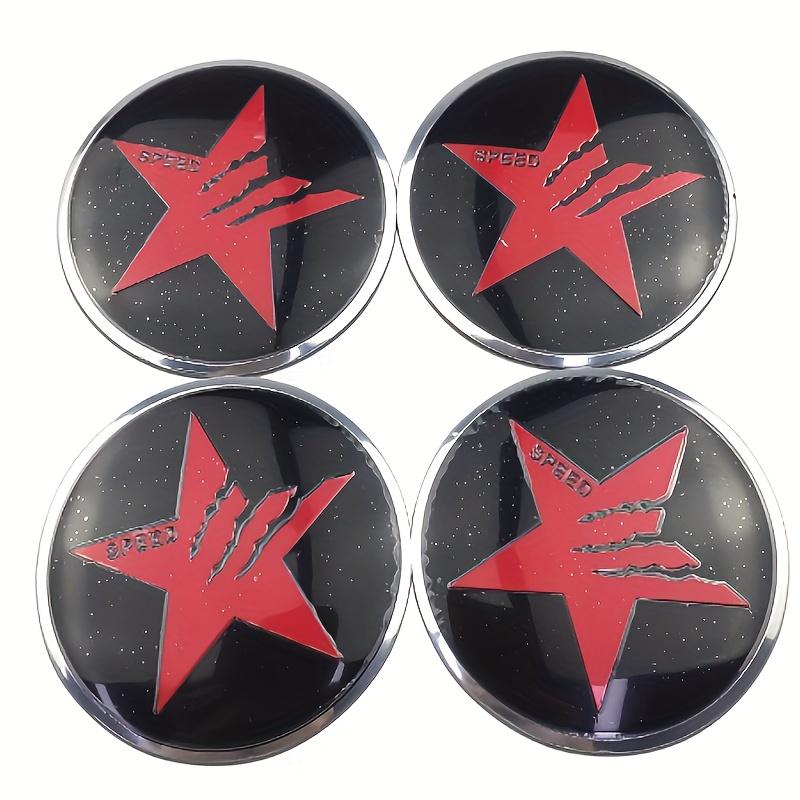 4pcs of 56Mm Car Logo Hubcaps - Automotive Center Wheel Hub Stickers