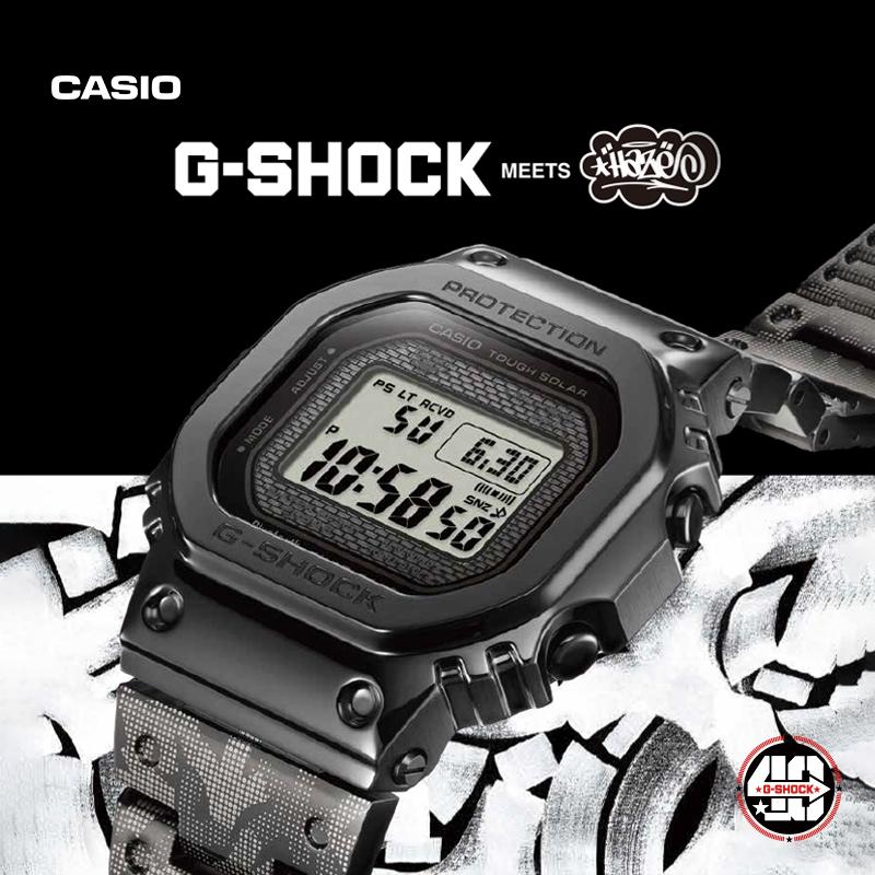 Casio Men Full Metal Series 49.3mm Gray Watch GMW-B5000EH-1PR