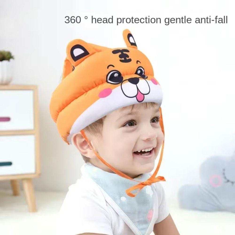Protective Baby Anti-fall Pad Breathable Kids Soft Helmet Cushion Cute Bumper Bonnet  Running