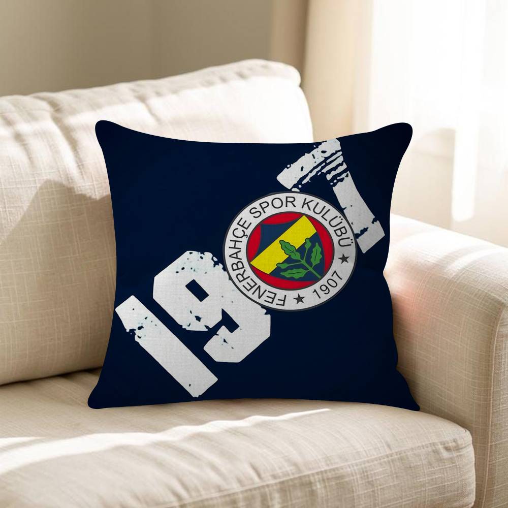 

Turkey FFenerbahceSE Cushion Cover Pillow Cover Decor Pillowcase Printed Cushion Case For Couch 30x30 cm