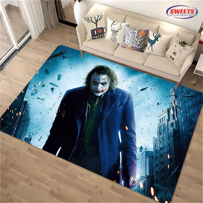 New Arrival! Classic Joker Carpet, Living Room Bedroom Office Area Children's Room of Choice, Non-slip Machine Washable Mat Gift