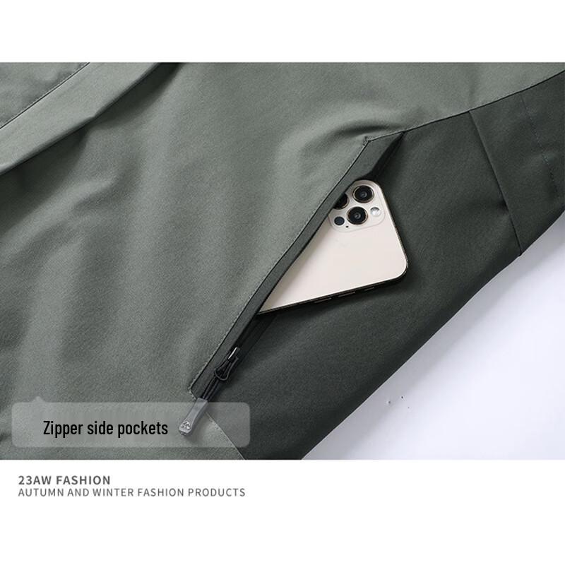 JEEP SPIRIT Men's Autumn/Winter Hooded Padded Jacket