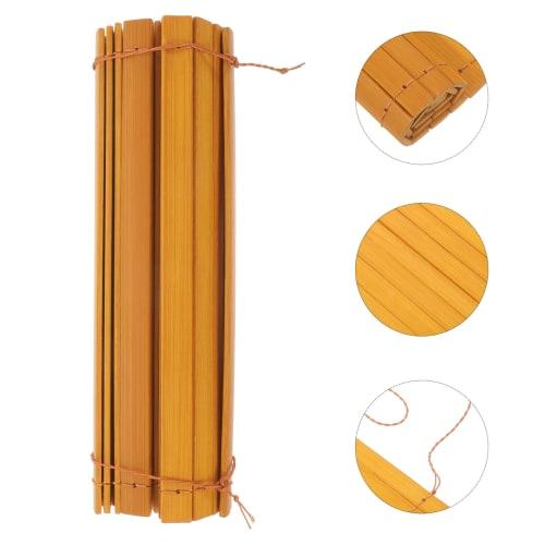 Tofficu Handmade Bamboo Calligraphy Slips, Blank Scrolls for Children, Practice, and Display, 45x24cm