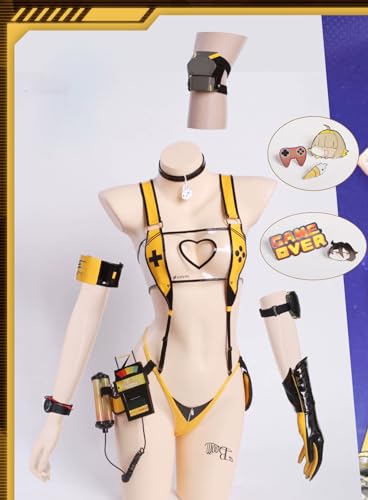 Pupubanbanya Lavender Eleg Cosplay Costume, Christmas, Halloween Costume, Swimsuit, Sexy, Erotic, Size L+