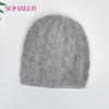 Women Winter Three-piece Hat Scarf Gloves Set Warm Fluffy Angora Knit Hat Scarf Thick Fashion Cold Weather Beanie Accessories