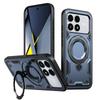 For Xiaomi POCO F8 Ultra F8 Pro Case Military Drop-proof Hard PC+TPU 360° Adjustable Ring Back Stand Cover for Poco F 8 Pro