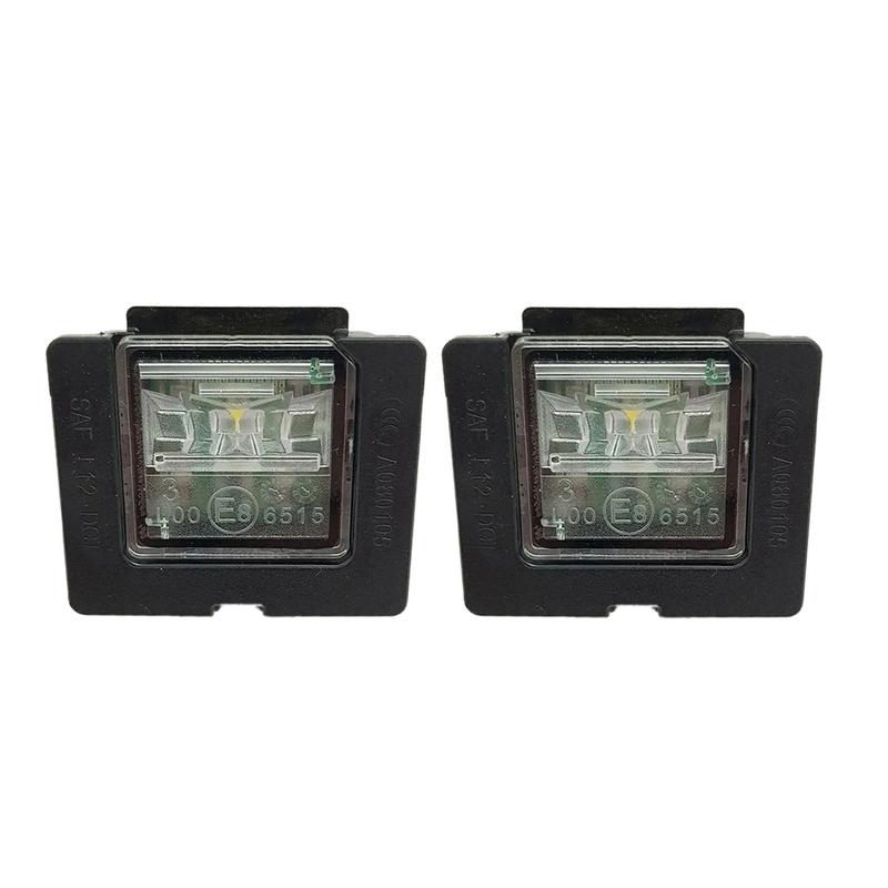 ABLZ-Rear Trunk Lid License Plate Light Lightfor W205 W447 C190 GLE GLC W257 W238 W217 A0999068400 2 Pieces