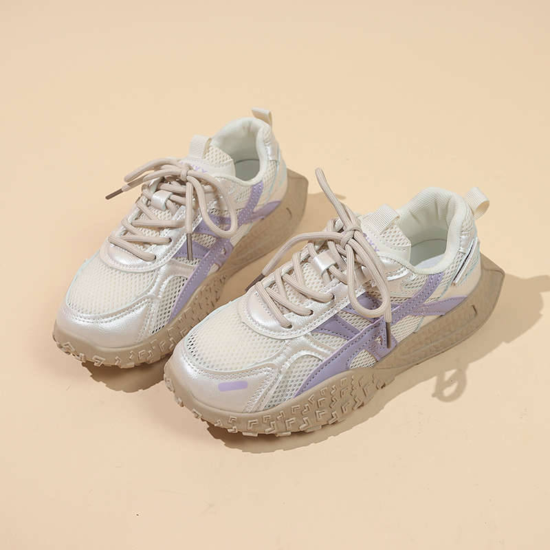 Sports mesh German training shoes women's summer and autumn new fashion casual comfortable breathable light Forrest Gump shoes women