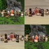 Religious Nativity Scene Resin Figurines With Angel And Mary For Christmas Decor And Gifts