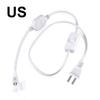 220V 110V LED Strip Power Plug Flexible Supply Plug With Switch  for LED Strip Light