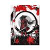 Retro Japanese Samurai Canvas Painting Abstract Warrior Panda And Geisha Poster and Prints Wall Art Pictures for Home Decoration