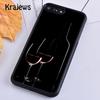 Krajews Red Wine Glass Soft Phone Case Cover For iPhone 17 Air 16 15 14 plus 11 12 13 pro max coque Shell Fundas