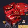 Elegant Large Capacity Jewelry Box Vintage Makeup Case Chinese Wedding Gift Hand Painted Lacquer