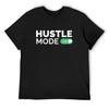 HUSTLE MODE ON - Startup_Entrepreneur Motivational Business Quotes T-Shirt Shirts Graphic Tee Men T Shirts