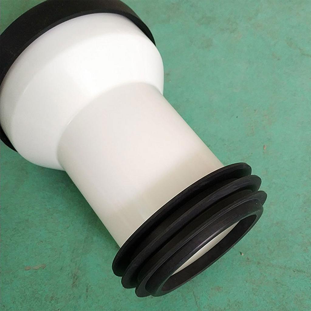Toilet Extension Pipe Shifter with Reliable Performances Straight Pipe Connector for Bathroom Use Minimizes Leaks & Odor