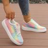 2025 Fashion Sneakers for Women Colorful Dazzling Board Casual Shoes Trendy Youth Comfortable Walking Sneakers