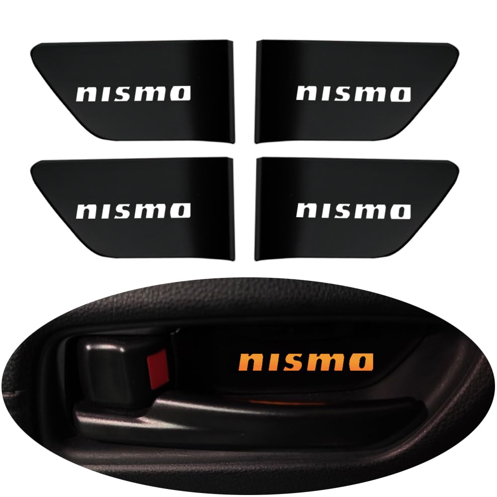 SAWAKAKI NISMO Inner Door Inner Door Logo 7 Color Interior Custom Set of 4 Lamps, Illumination, Illumination, LED, Switchable, Parts, Compatible,