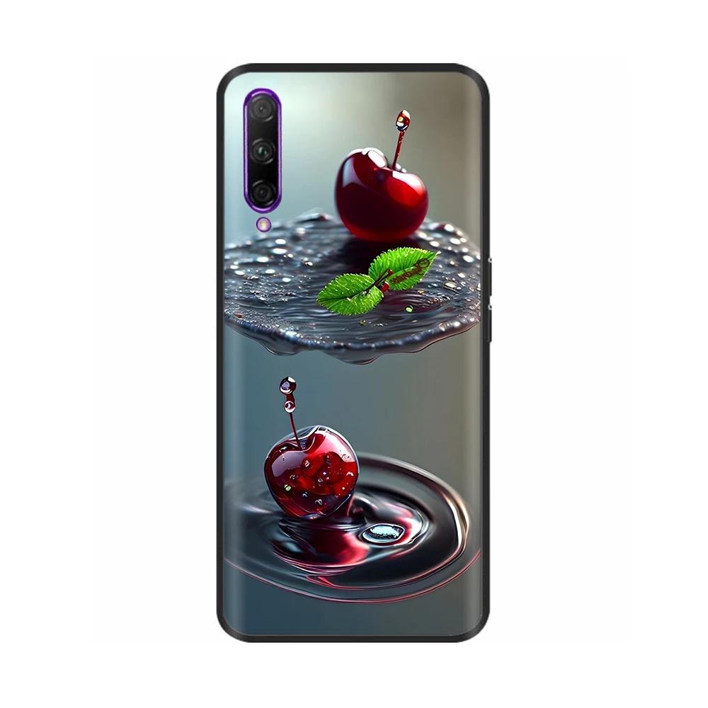 Black Silicone Case For Huawei P Smart Pro Case Cute Soft Cover for Huawei P Smart Pro Fundas PSmart Pro Protective Shell Capas