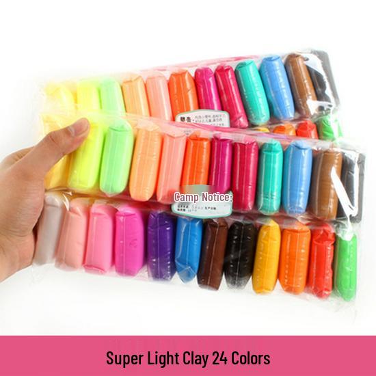 36 Color Play Dough & 24 Color Modeling Clay - Buy 1 Get 1 Free DIY Craft Set for Kids