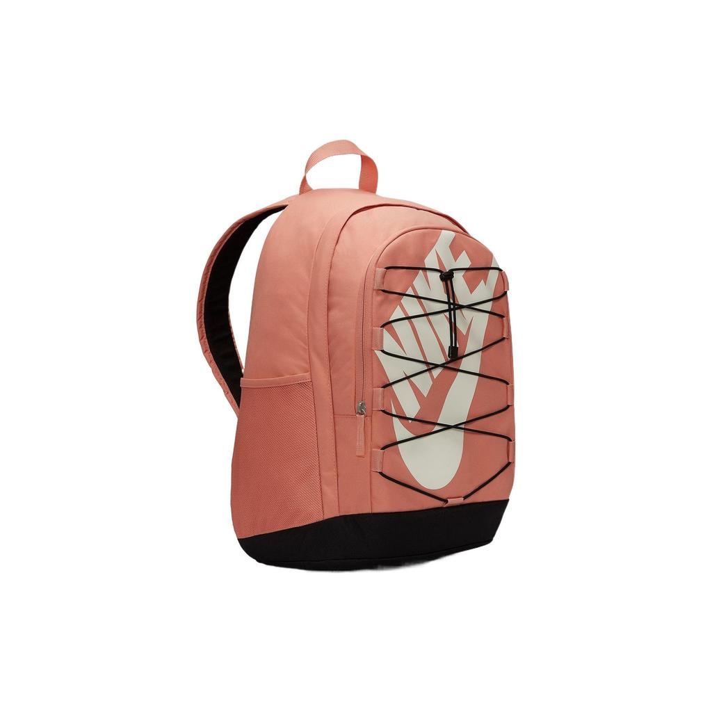 Nike Zaino Hayward 2.0 Grande Capacità Logo Grande Tessuto Studente Zaino Unisex Arancione Rosa BA5883-824