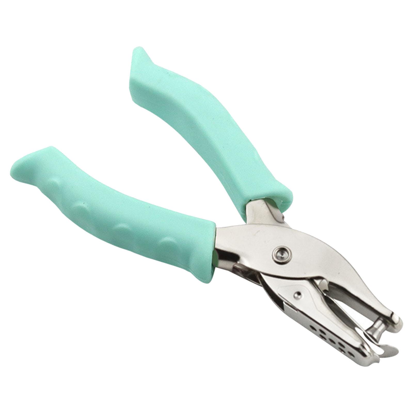 

Дырокол на одно отверстие, компостер для билетов, дырокол с удобной рукояткой для бумажных поделок, офисные аксессуары синий