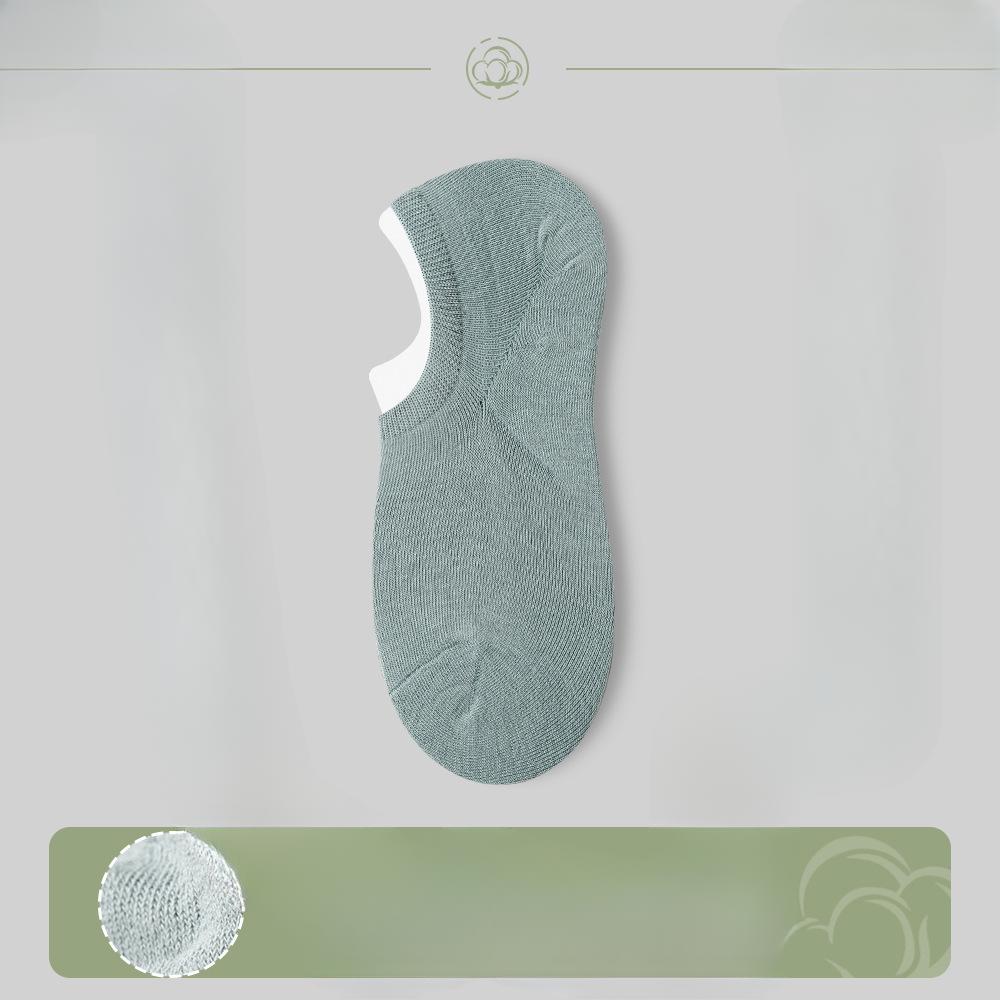 Men's Summer Pure Cotton Antibacterial and Deodorizing Short Socks