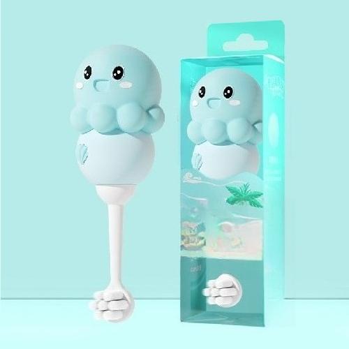 

Cute Cartoon Octopus Children Toothbrush Silicone Soft Bristles Kids Toothbrushes Easy Grip Handle Oral Cleaning Toothbrush New