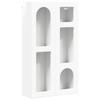 Wandkast Glanzend Wit 59 x 20 x 100 cm Spaanplaat