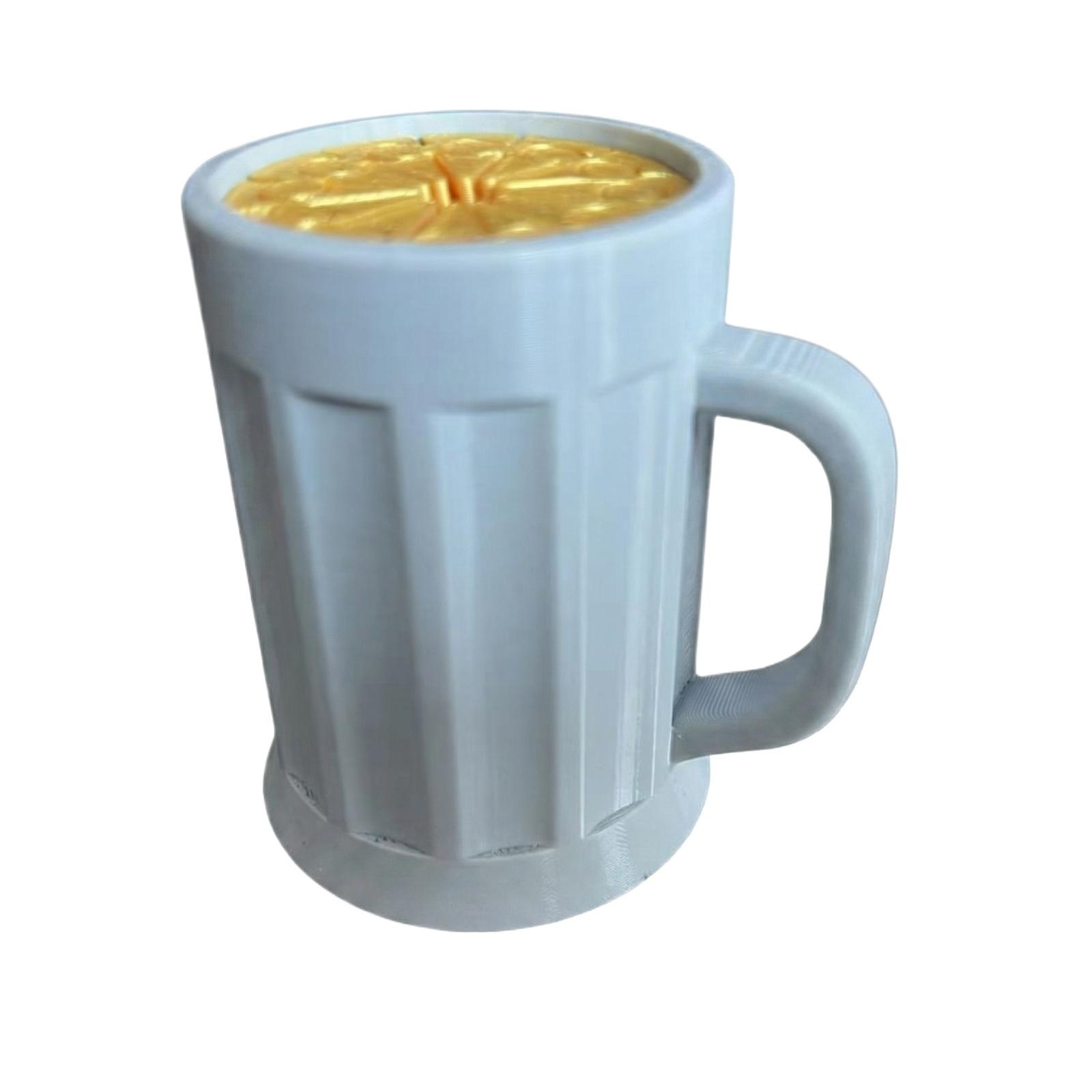 

Prankish Spilled Cup Creative Toy Ornament, Stress Relief , Novel And Unique Cup Model One Size