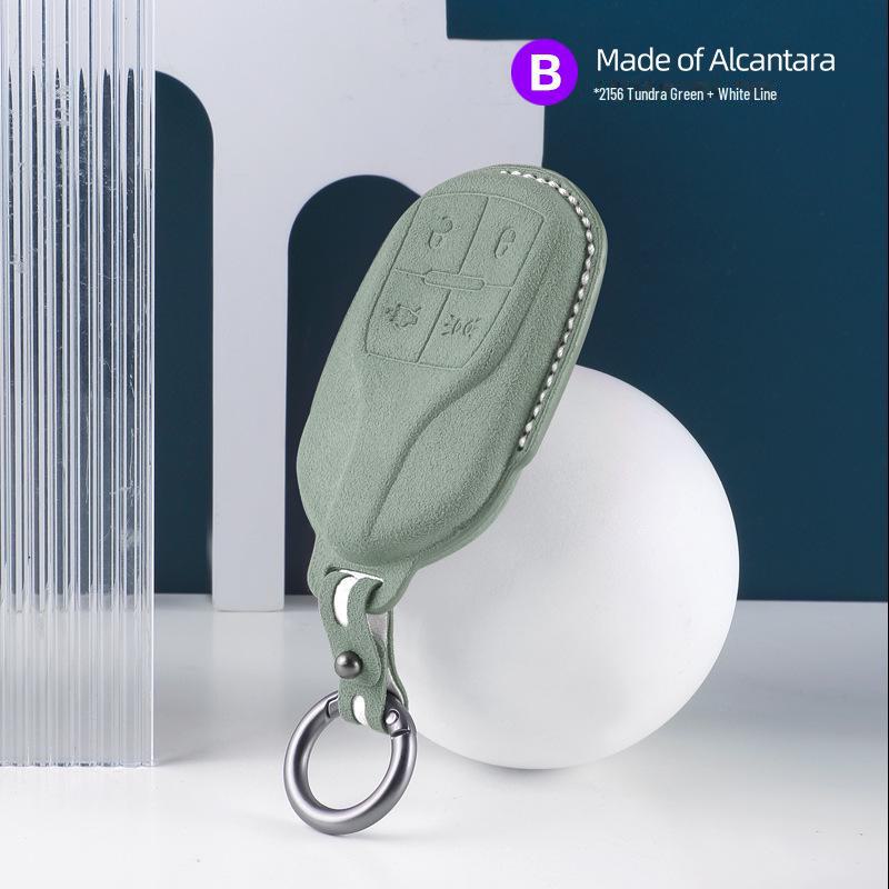 

Сумка для ключей Maserati Ghibli/Levante GT из алькантары и замши 3D