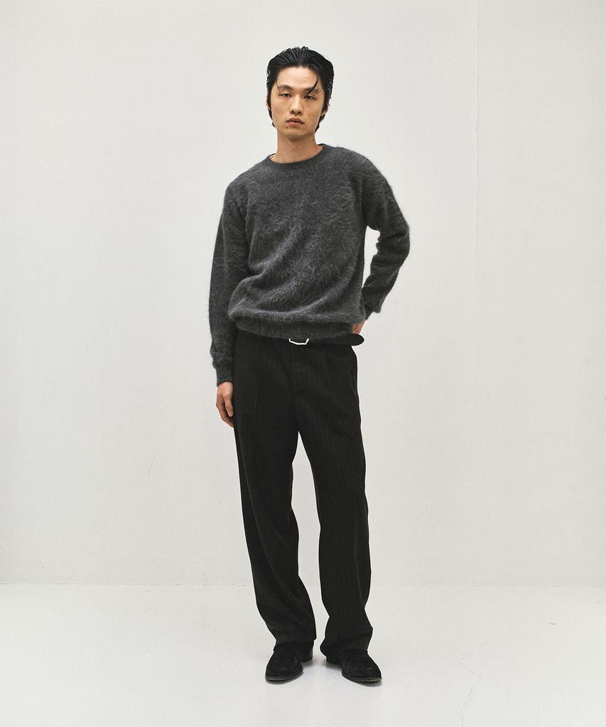 Seopiseuedisyeon Angora Pullover Knit Charcoal