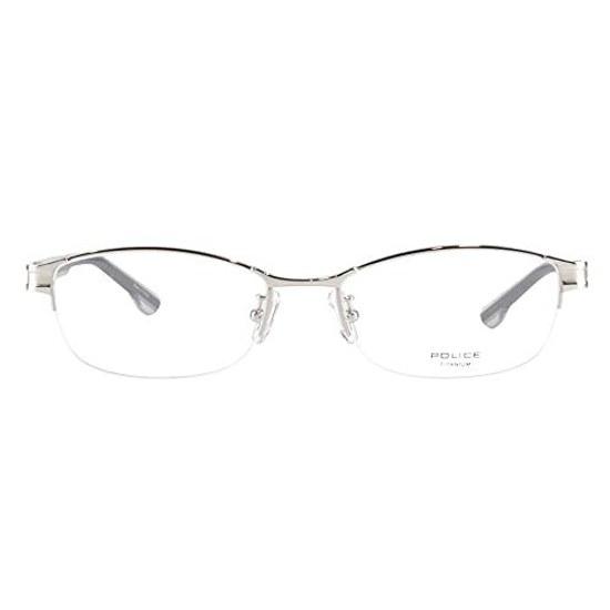 Police Glasses Sunglasses VPLD59J 0579 53 Square Half-rim Nylon Metal Titanium Fashion