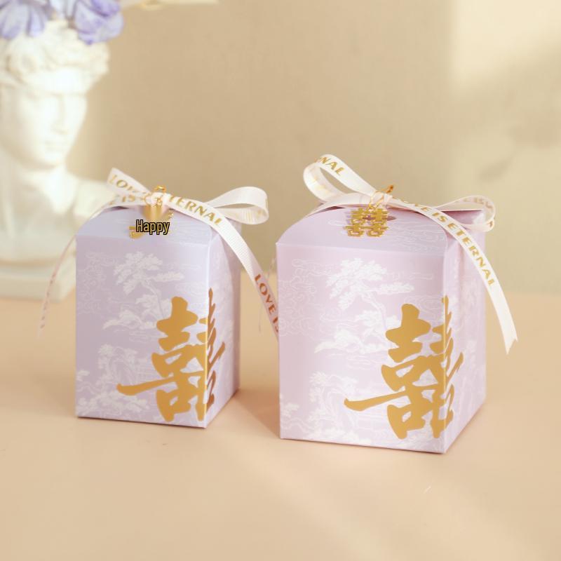 2025 Wedding Favor Candy Gift Boxes - Empty Niche Candy Bags