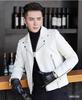 Spring and Autumn New Leather Jacket Motorcycle Leather Jacket Men's Short Slim Handsome Youth Men's Jacket Trend