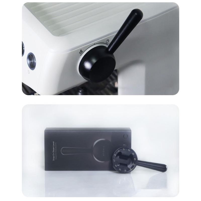 Quick Install Aluminum Steam Lever Magnetic Attachment For Coffee Maker Replacement Part Espresso Machine Accessories